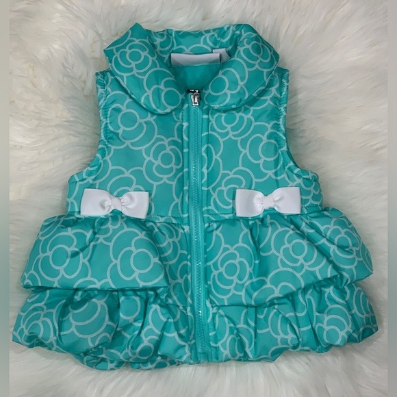 Kids Headquarters Other - Kids Headquarters - Baby Flower bow Vest (Size 3-6m)